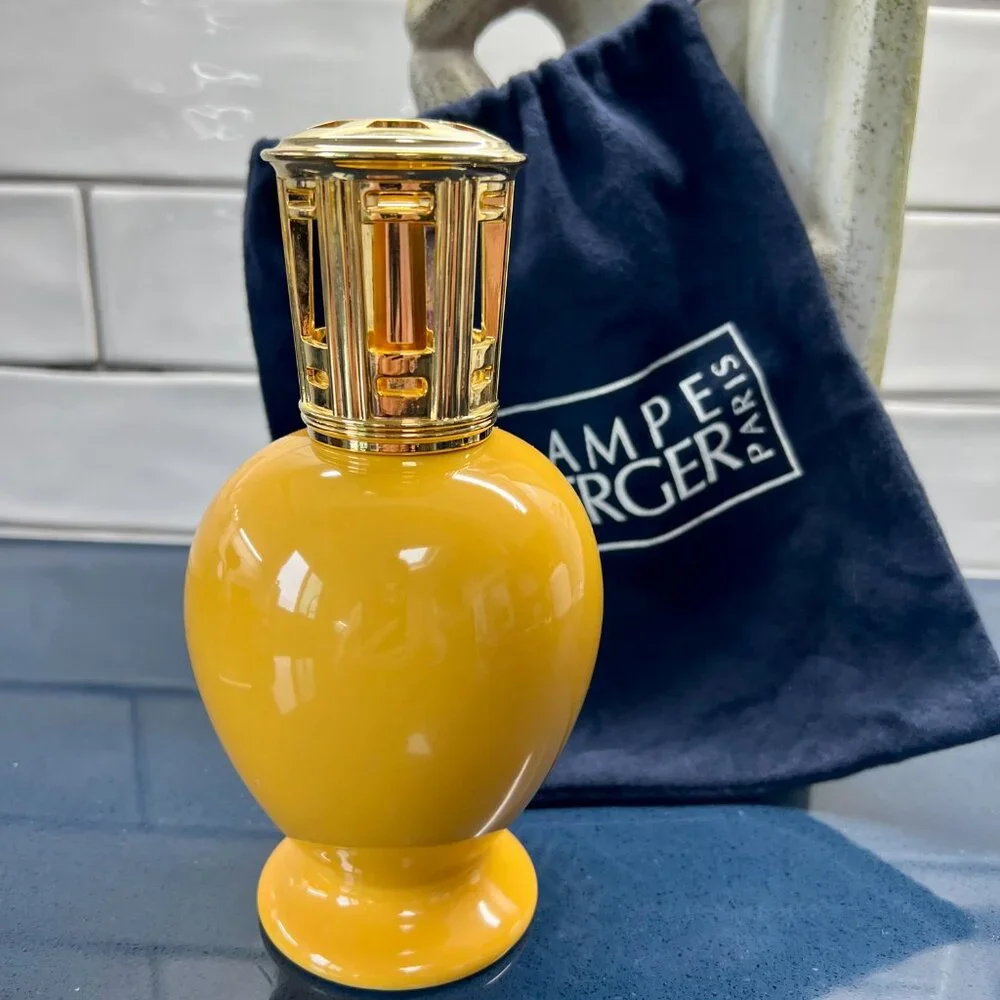 Vintage Lampe Berger Paris Olive Branch Fragrance Diffuser & Bag